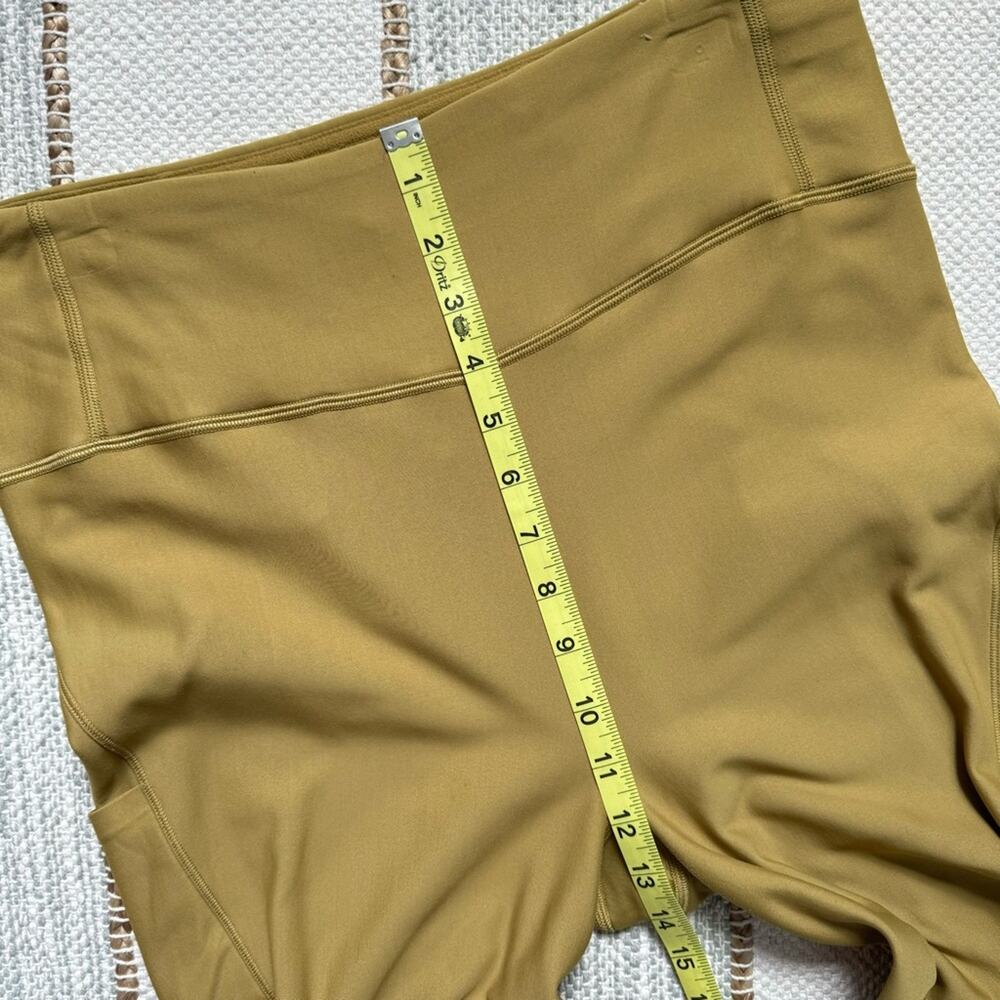 Lululemon Flurry Up Grape Leaf Yellow Super High Rise Tight 28” Women’s Size 12 - Picture 8 of 10